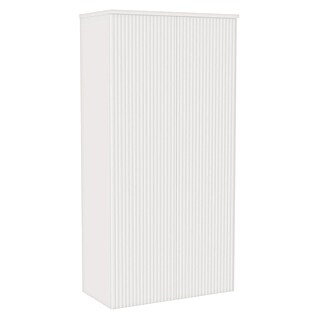 Camargue Vio Midischrank (B x T x H: 60,4 x 32,5 x 121,6 cm, Weiß)