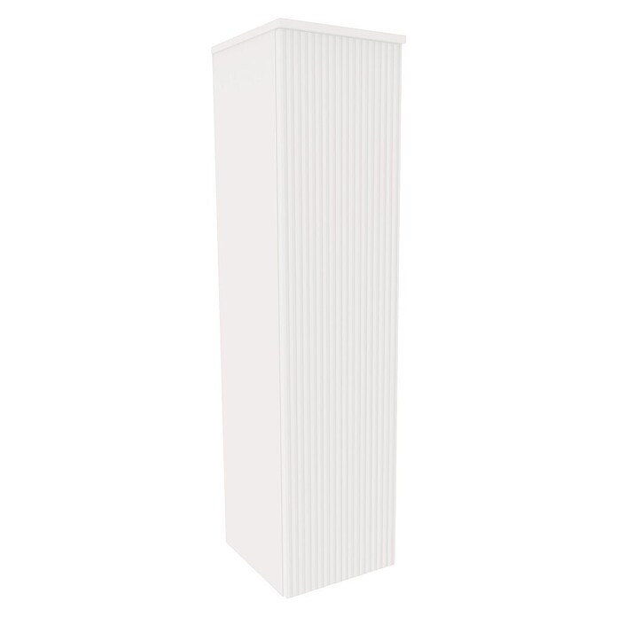 Camargue Vio Midischrank (B x T x H: 30,4 x 32,5 x 121,6 cm, Weiß, DIN Anschlag: Links) | BAUHAUS