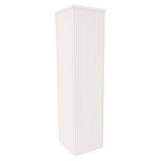 Camargue Vio Midischrank (B x T x H: 30,4 x 32,5 x 121,6 cm, Weiß, DIN Anschlag: Links)