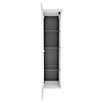 Camargue Vio Midischrank (B x T x H: 30,4 x 32,5 x 121,6 cm, Weiß, DIN Anschlag: Links) | BAUHAUS