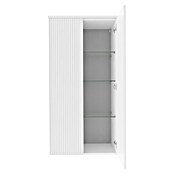 Camargue Vio Midischrank (B x T x H: 60,4 x 32,5 x 121,6 cm, Weiß) | BAUHAUS
