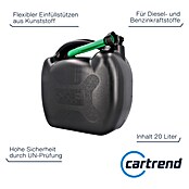 Cartrend Benzinkanister (20 l, Kunststoff) | BAUHAUS