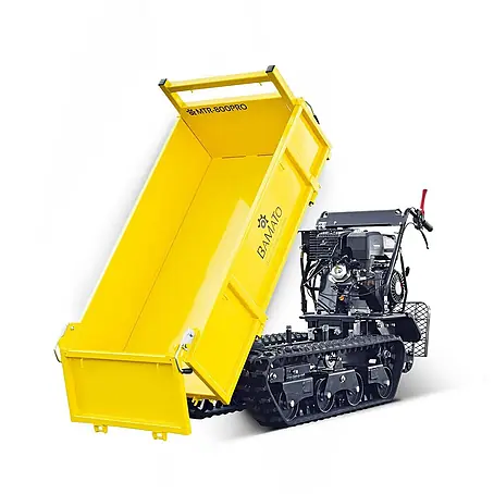 Bamato  Kettendumper MTR-800PRO mit Kipphydraulik und Trittbrett