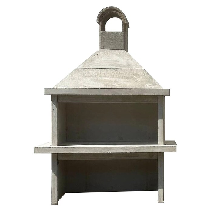 Kamin za roštiljanje glatki beton  (Dimenzija ložišta: 140 x 65 cm) | BAUHAUS