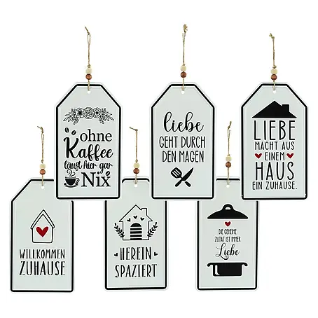 Deko-Schild Home