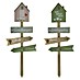 Gartenstecker Wegweiser 
