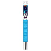 tesa MOLL Türdichtschiene Textil (Weiß, 1 m x 43 mm, Geeignet für: Spaltenbreiten bis 15 mm)