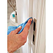 tesa MOLL Schaumstoffdichtung Universal (Weiß, 10 m x 9 mm x 6 mm, Geeignet für: Spaltenbreiten 1 - 5 mm)