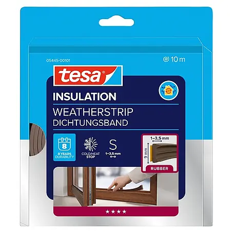 Tesa INSULATION Dichtungsband Gummi S