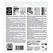 tesa MOLL Dichtungsstreifen Standard I-Profil (Weiß, 6 m x 9 mm x 4 mm, Geeignet für: Spaltenbreiten 1 - 3,5 mm)
