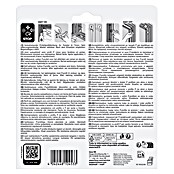 tesa MOLL P-Profildichtung (Weiß, 6 m x 9 mm x 5,5 mm, Geeignet für: Spaltenbreiten 2 - 5 mm)