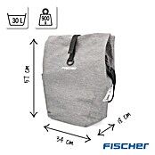 Fischer Alforja portaequipaje Plus Cita (L x An x Al: 57 x 34 x 18 cm) | BAUHAUS