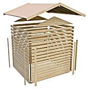Karibu Gartenhaus Amberg (L x B: 186 x 186 cm, Wandstärke: 19 mm, Satteldach)