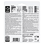 tesa MOLL Schaumstoffdichtung Universal (Weiß, 6 m x 9 mm x 6 mm, Geeignet für: Spaltenbreiten 1 - 5 mm)