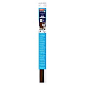 tesa MOLL Türdichtschiene Alu Comfort (Braun, 1 m x 40 mm, Geeignet für: Spaltenbreiten bis 15 mm)