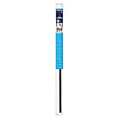 tesa MOLL Türdichtschiene Alu Comfort (Weiß, 1 m x 40 mm, Geeignet für: Spaltenbreiten bis 15 mm)