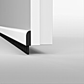 tesa MOLL Türdichtschiene Alu Comfort (Weiß, 1 m x 40 mm, Geeignet für: Spaltenbreiten bis 15 mm)