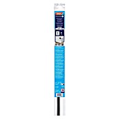 tesa MOLL Türdichtschiene Alu Comfort (Weiß, 1 m x 40 mm, Geeignet für: Spaltenbreiten bis 15 mm)