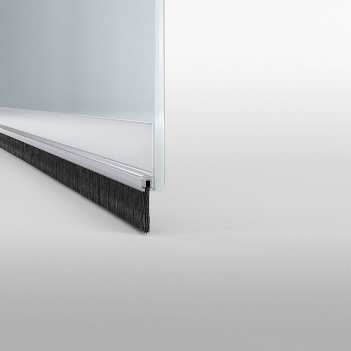 tesa MOLL Türdichtschiene Standard (Weiß, 1 m x 37 mm, Geeignet für: Spaltenbreiten bis 12 mm)