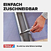 tesa MOLL Türbodendichtung (Grau, 0,95 m x 25 mm, Geeignet für: Glatte Böden)