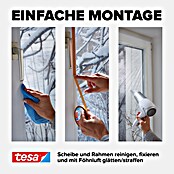 Tesa MOLL Fensterisolierfolie Thermo Cover (4 x 1,5 m, Farblos)
