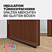 tesa MOLL Türdichtschiene Standard (Braun, 1 m x 37 mm, Geeignet für: Spaltenbreiten bis 12 mm)