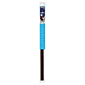 tesa MOLL Türdichtschiene Alu Comfort (Braun, 1 m x 40 mm, Geeignet für: Spaltenbreiten bis 15 mm)