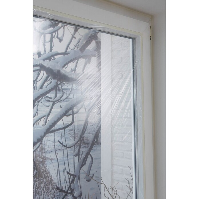 Tesa MOLL Fensterisolierfolie Thermo Cover (4 x 1,5 m, Farblos)