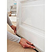 tesa MOLL Türdichtschiene Alu Comfort (Weiß, 1 m x 40 mm, Geeignet für: Spaltenbreiten bis 15 mm)