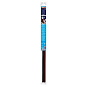 tesa MOLL Türdichtschiene Alu Comfort (Braun, 1 m x 40 mm, Geeignet für: Spaltenbreiten bis 15 mm)