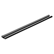 tesa MOLL Türbodendichtung (Grau, 0,95 m x 25 mm, Geeignet für: Glatte Böden)