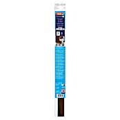 tesa MOLL Türdichtschiene Alu Comfort (Braun, 1 m x 40 mm, Geeignet für: Spaltenbreiten bis 15 mm)