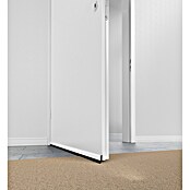 tesa MOLL Türdichtschiene Alu Comfort (Weiß, 1 m x 40 mm, Geeignet für: Spaltenbreiten bis 15 mm)