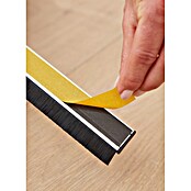 tesa MOLL Türdichtschiene Alu Comfort (Weiß, 1 m x 40 mm, Geeignet für: Spaltenbreiten bis 15 mm)