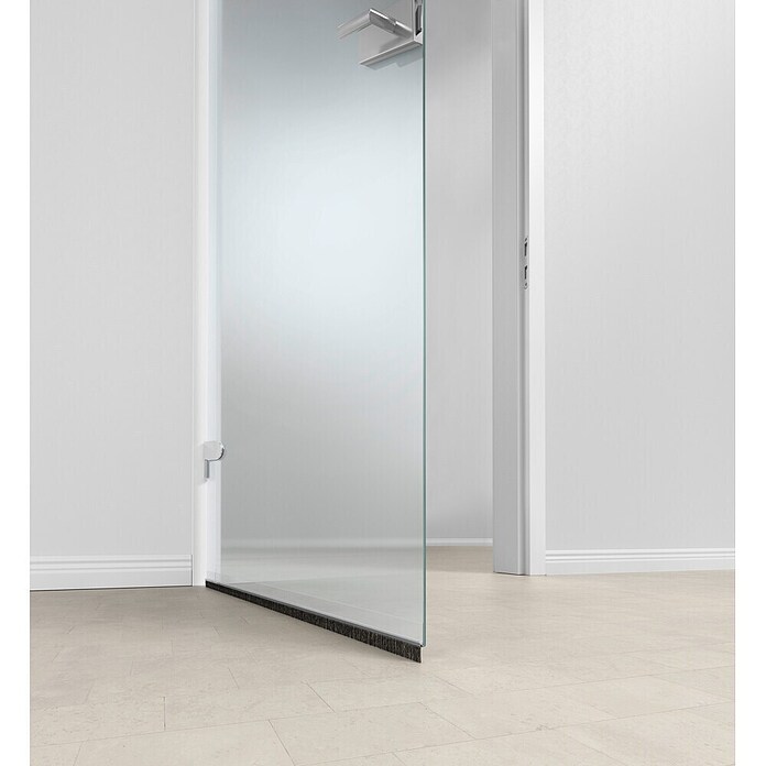 tesa MOLL Türdichtschiene Standard (Weiß, 1 m x 37 mm, Geeignet für: Spaltenbreiten bis 12 mm)