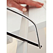 tesa MOLL Türdichtschiene Alu Comfort (Weiß, 1 m x 40 mm, Geeignet für: Spaltenbreiten bis 15 mm)