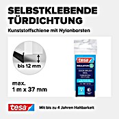 tesa MOLL Türdichtschiene Standard (Weiß, 1 m x 37 mm, Geeignet für: Spaltenbreiten bis 12 mm)
