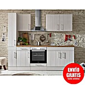 Respekta Premium Cocina modular completa Anton (Ancho: 240 cm, Blanco, Sin electrodomésticos) | BAUHAUS