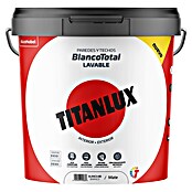 Titanlux Pintura para paredes y techos Blanco Total (Blanco, Mate, 14 l) | BAUHAUS