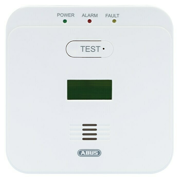 Abus Kohlenmonoxidmelder COWM 510Batterielaufzeit: 5 Jahre Front View