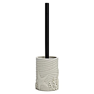 Camargue Koralle WC-Bürstengarnitur (Kunststoff, Sand)