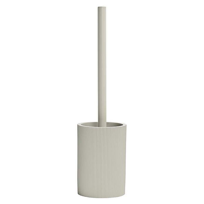 Camargue Saphira Toiletborstel met houder (Beige, Rond, Ø x h: 9 x 37 cm) | BAUHAUS