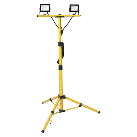 LED's work  LED-Baustrahler Stativ