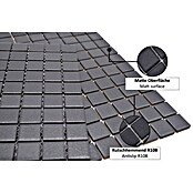 Mosaikfliese Quadrat Uni AT 891 (33 x 30,2 cm, Schwarz, Matt)