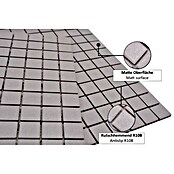 Mosaikfliese Quadrat AT101 (33 x 30,2 cm, Weiß, Matt)