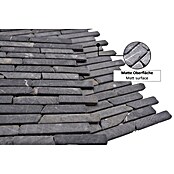 Mosaikfliese Marquina MOS BRICK 125 (30,5 x 30,5 cm, Schwarz, Matt)