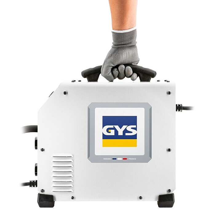 Gys Schweißgerät 3 in 1 Easymig 130 (Geeignet für: Schutzgas-, Fülldraht- und Elektrodenschweißen, 30 - 120 A (MIG/MAG-Schweißen))