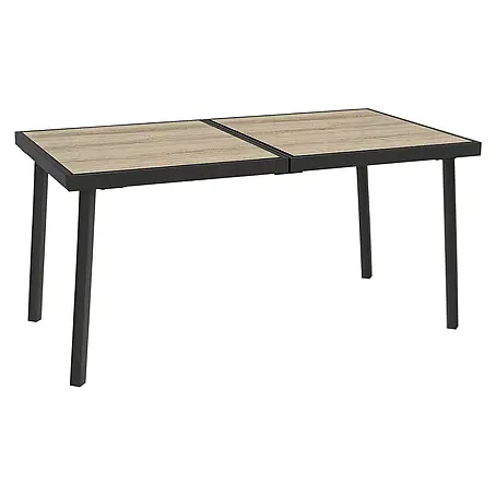 Outsunny  Gartentisch für 6 Personen