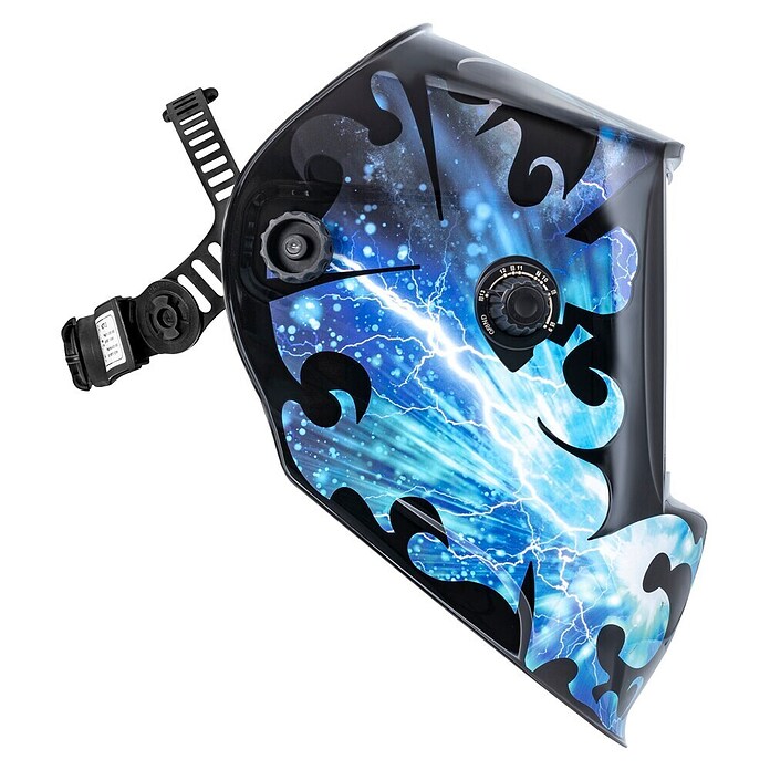 Gys Casco de soldadura (Medidas ventanilla: 100 × 67 mm, Nivel de protección: 5 - 13)