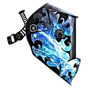 Gys Casco de soldadura (Medidas ventanilla: 100 × 67 mm, Nivel de protección: 5 - 13)
